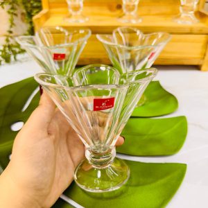 بستنی خوری پایه دارشیشه ای