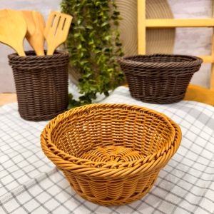 سبد سبزی حصیری