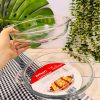 تابه شیشه ای گرد لیمون حجم 1/9لیتر