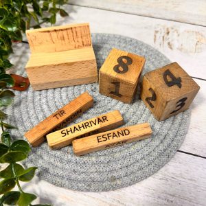 تقویم چوبی چوب راش