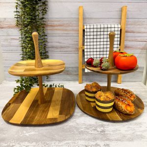 شیرینی خوری 2طبقه چوبی