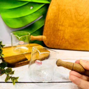 سس خوری پیرکس دسته چوبی