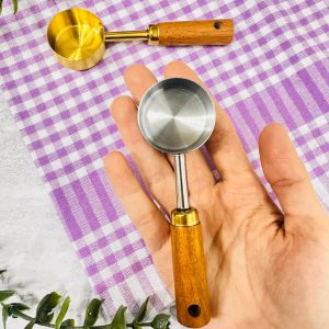 پیمانه دسته چوبی