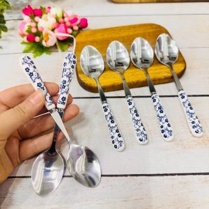 قاشق چای گل آبی