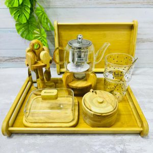سینی مستطیل بامبو