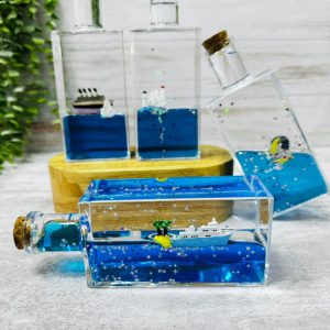 کشتی معلق مدل بطری
