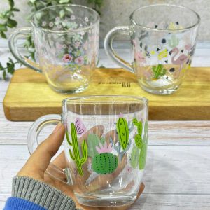 ماگ چاپدار شیشه ای