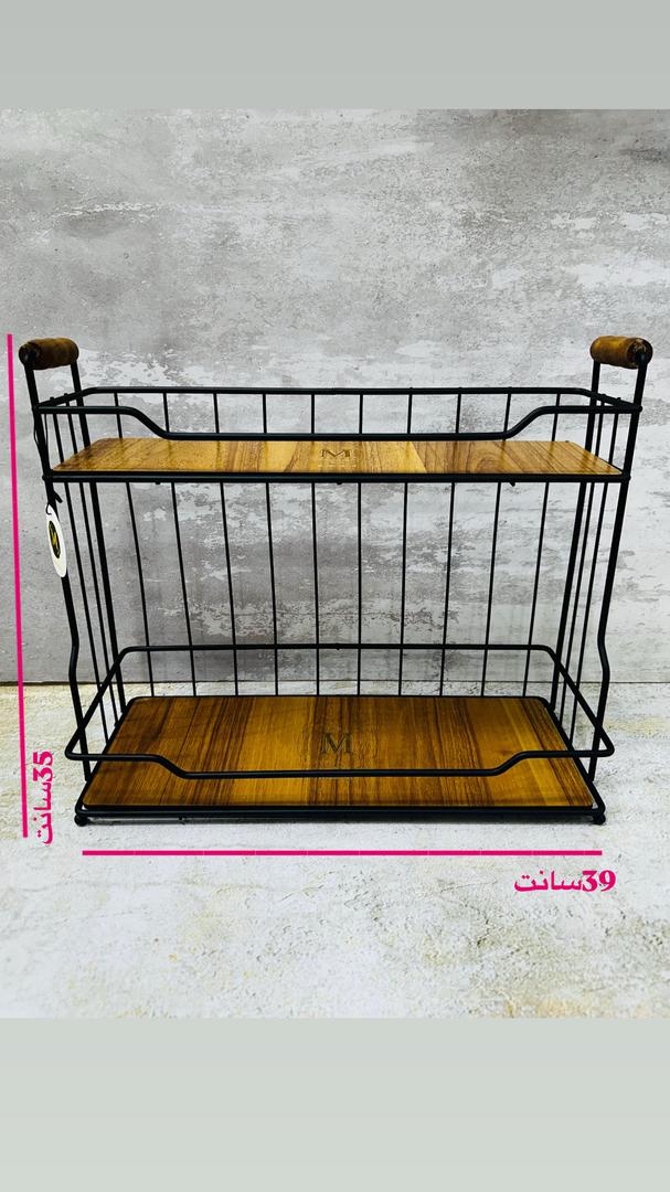 استند دو طبقه فلزی