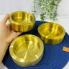 زیر سیگاری طلایی استیل