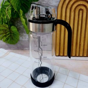 بطری روغن پیرکس دسته مشکی
