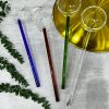 ملاقه شیشه ای دسته بلند