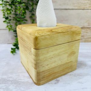 جا دستمال کاغذی چوبی