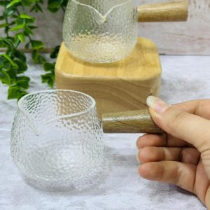 سس خوری دسته چوبی برفی