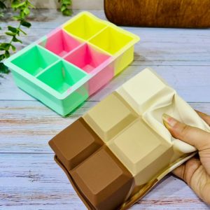 قالب یخ مربع سیلیکونی