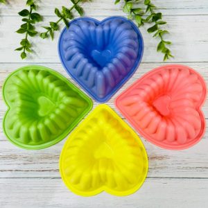قالب ژله قلبی سیلیکونی کوچک