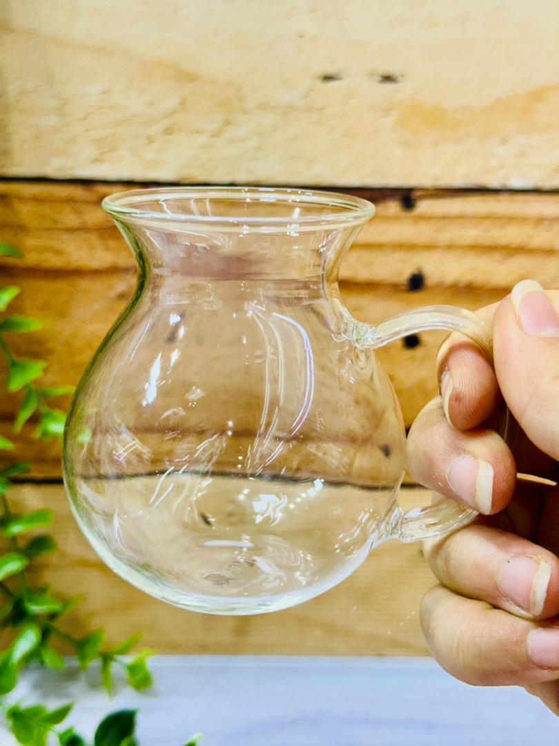 لیوان کمرباریک دسته دار پیرکس