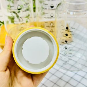 بطری آب پیرکس درب چوبی