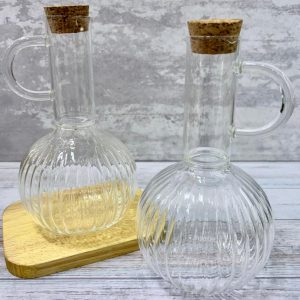 بطری روغن پیرکس شیاردار